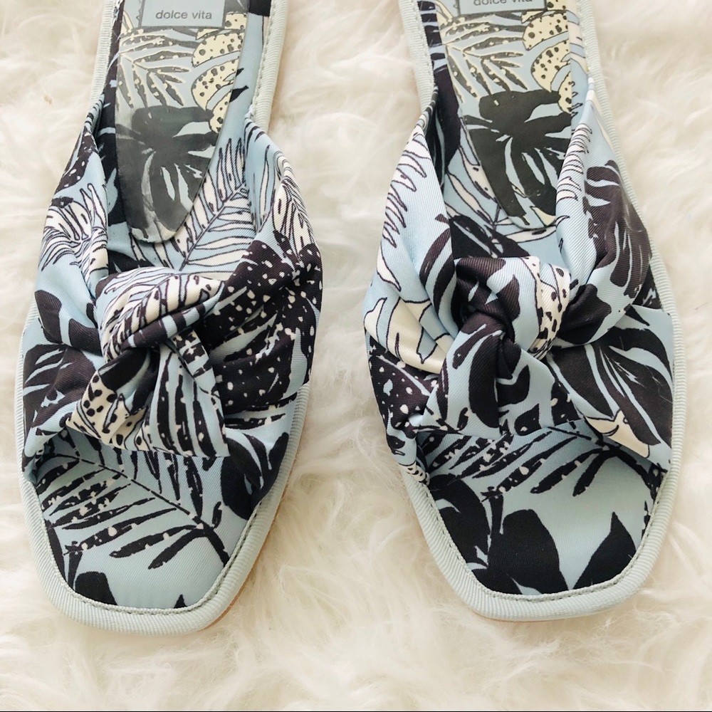 DOLCE VITA Halle Sandals Light Blue Sz 8 - Picture 6 of 8
